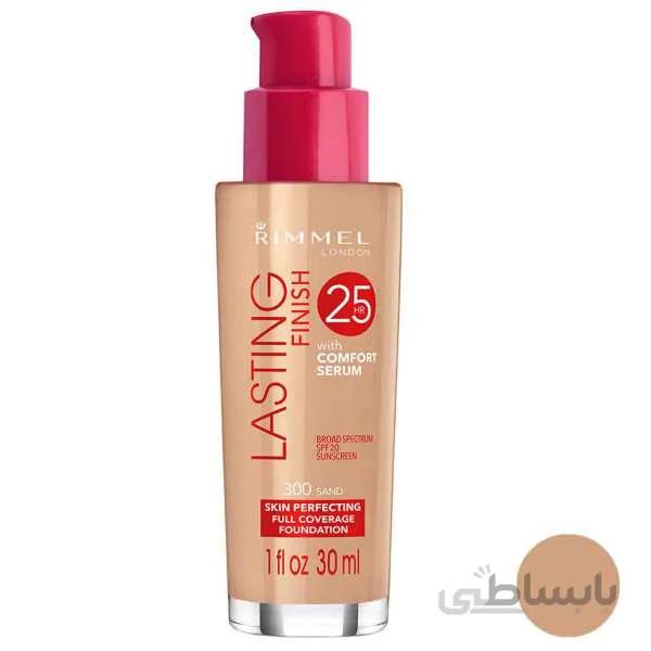 کرم پودر ریمل لاندن سری Lasting Finish 25H شماره 400 ا Rimmel London Lasting Finish 25H Foundation No 400