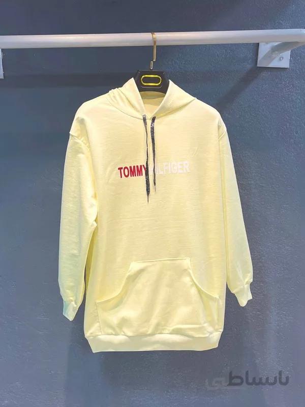 هودی ملانژ طرح TOMMY HILFIGER کد ۵۱۰۲