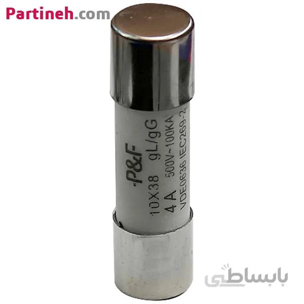 فیوز سیگاری 38*10-25 آمپر پارس فانال ا PARS FANAL cylindrical double FUSE
