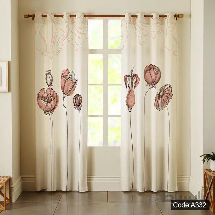 پرده پانچی چاپی کد A332