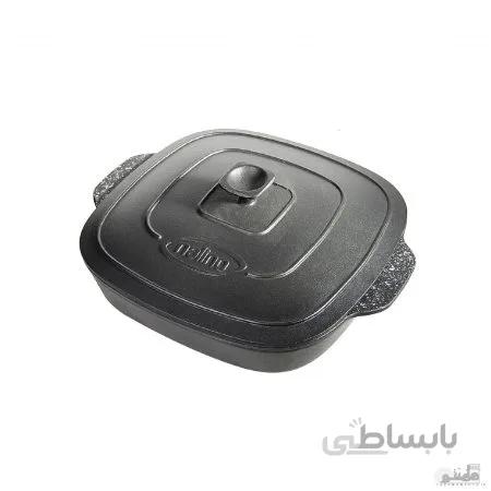 تابه مربع درب چدن مدل Adrina