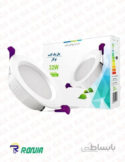 پنل SMD بک لایت توکار گرد 32 وات رونیا مدل RP32
