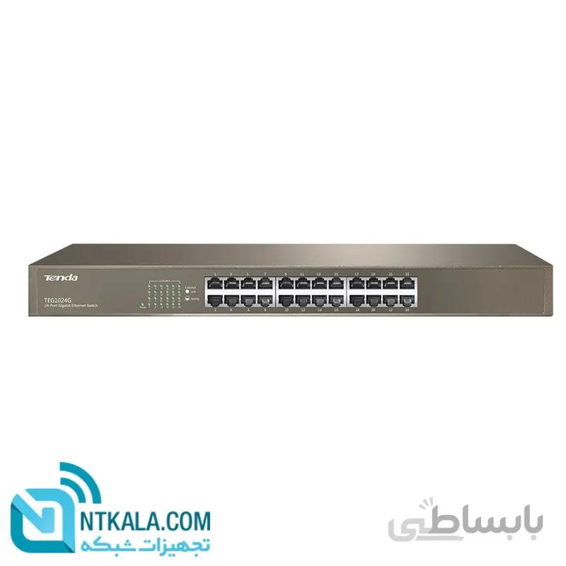 سوییچ گیگابیتی 24 پورت تندا مدل TEG1024G