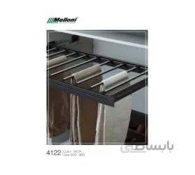 جای شلوار ریلی داخل کمد لباس کد ws4122 ملونی 60 سانت موکا