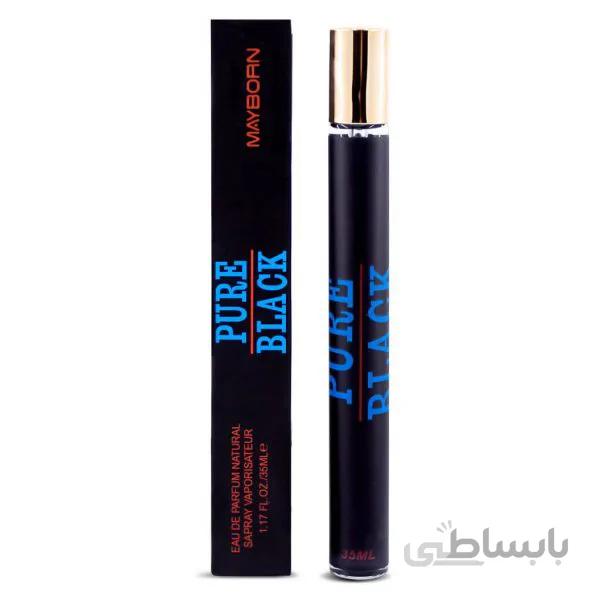 ادکلون قلمی پیور بلک pure black حجم 35ml