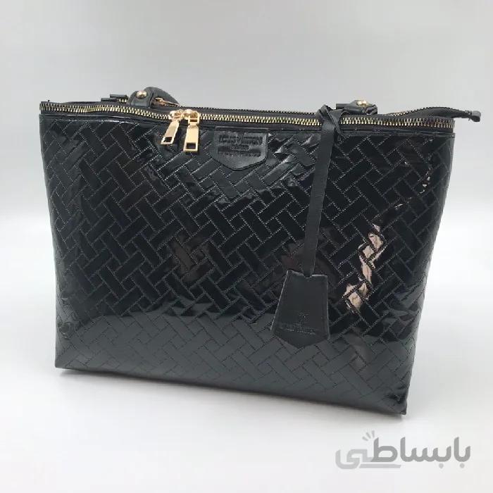 کیف دوشی بزرگ طرح آجری کد 1020