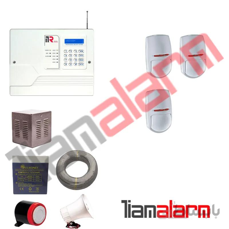 پکیج دزدگیر اماکن با سیم مدل ای تی ار تلفنی I30PY3