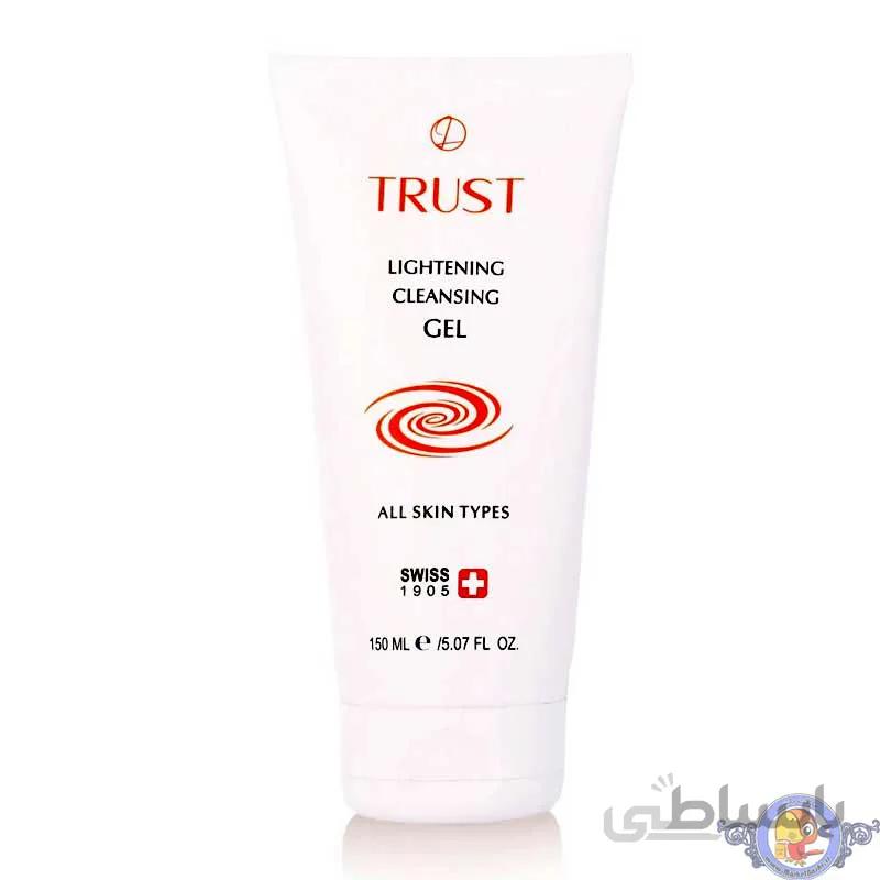 ژل شوینده و‌ روشن کننده تراست