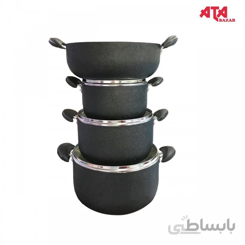سرویس قابلمه 7 پارچه گرانیتی هلنا
