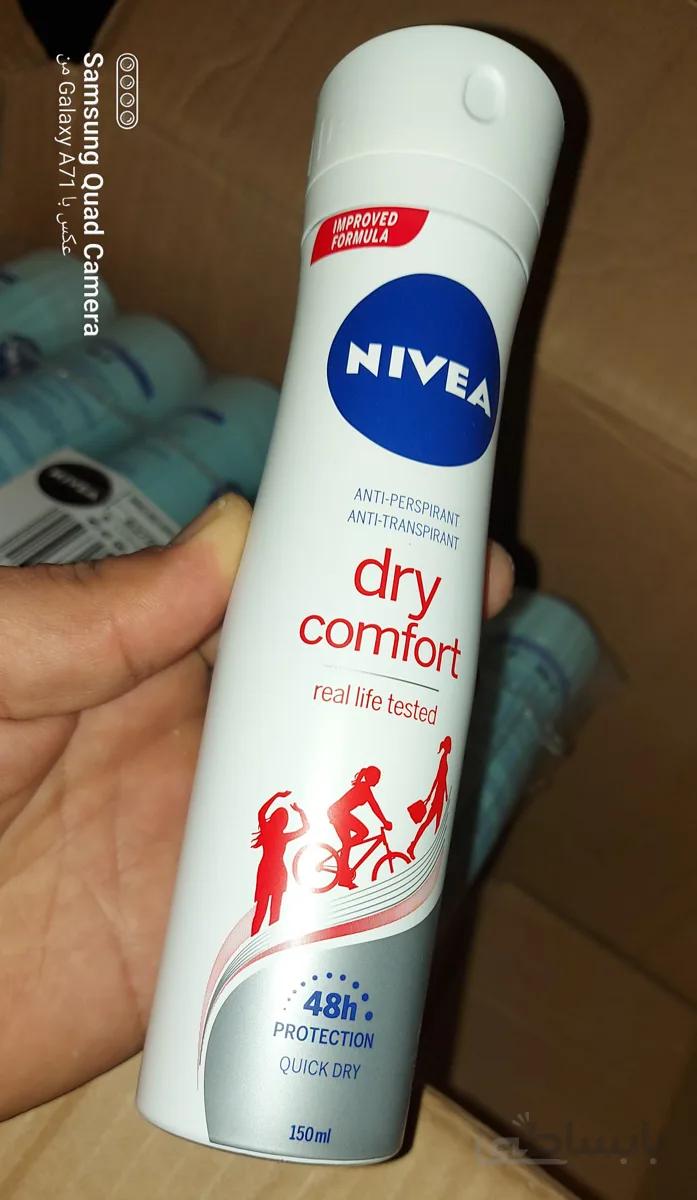 اسپری ضد تعریق زنانه نیوآ مدل Dry Comfort حجم 150 میلی لیتر