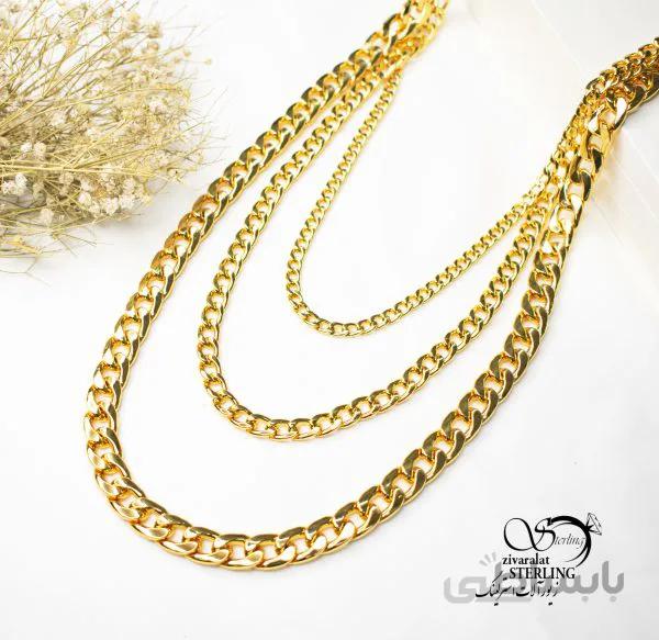 گردنبند رولباسی زنانه طرح کارتیه