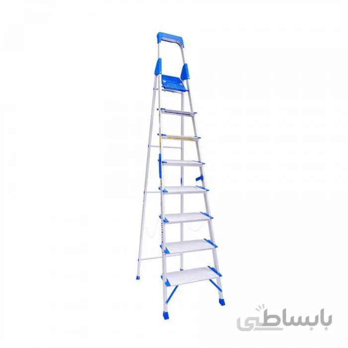 نردبان هشت پله مدل هایلوکس آلوم پارس پله