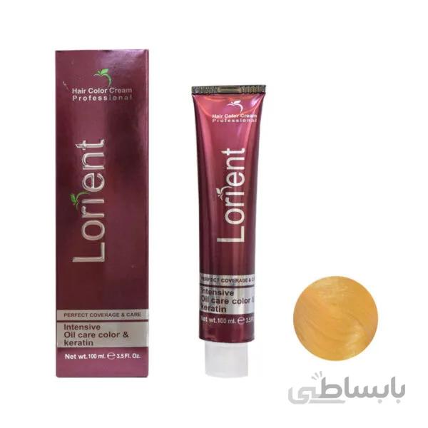 رنگ مو لورینت شماره H10 حجم 100 میلی لیتر رنگ عسلی