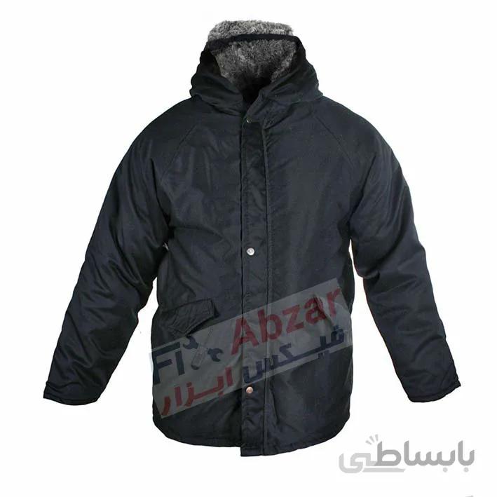 اورکت ضد آب کتان با آستر خزدار