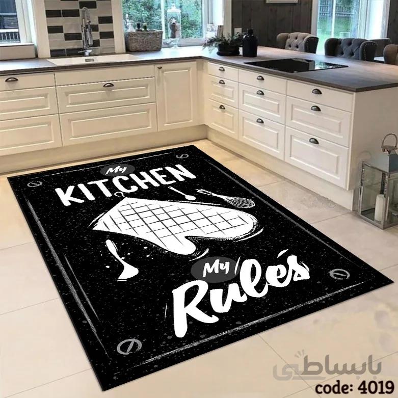 فرشینه اشپزخانه طرح دستکش 4019