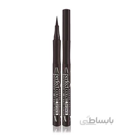 خط چشم ماژیکی لاکس ویساژ قهوه ای / Luxvisage Marker Eyeliner Perfect Color