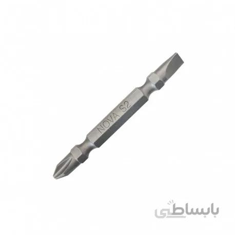 نوک پیچ گوشتی 65 میلیمتری دو سو چهار سو + - نووا NOVA مدل NTB 1106 (مگنتی)