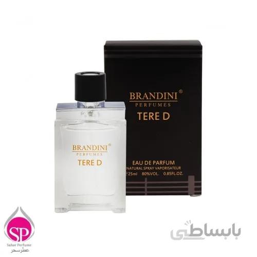 عطر جیبی مردانه برندینی مدل TERE Dحجم 25 میلی لیتر