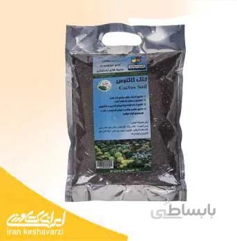 خاک کاکتوس ارگانیک 4 کیلویی محصول شرکت گلباران سبز