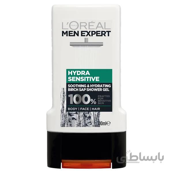 شامپو سر و بدن لورآل مدل HYDRA SENSITIVE حجم 300 میلی لیتر