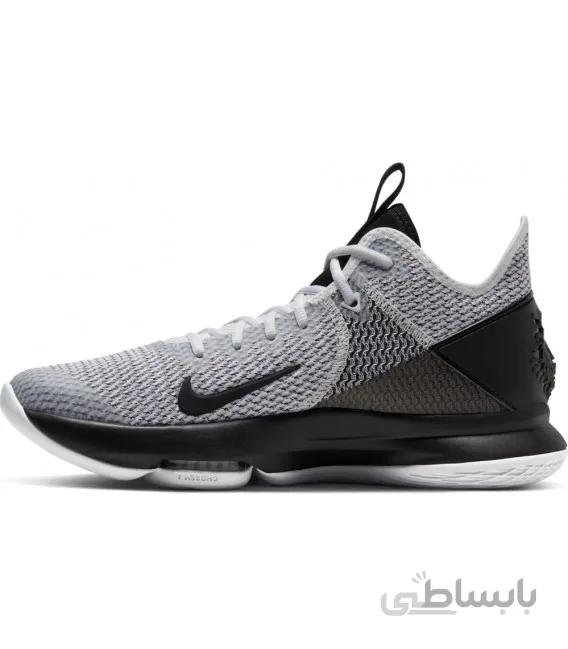 کفش بسکتبال مردانه نایک Nike LeBron Witness 4 Basketball White/Black BV7427-101
