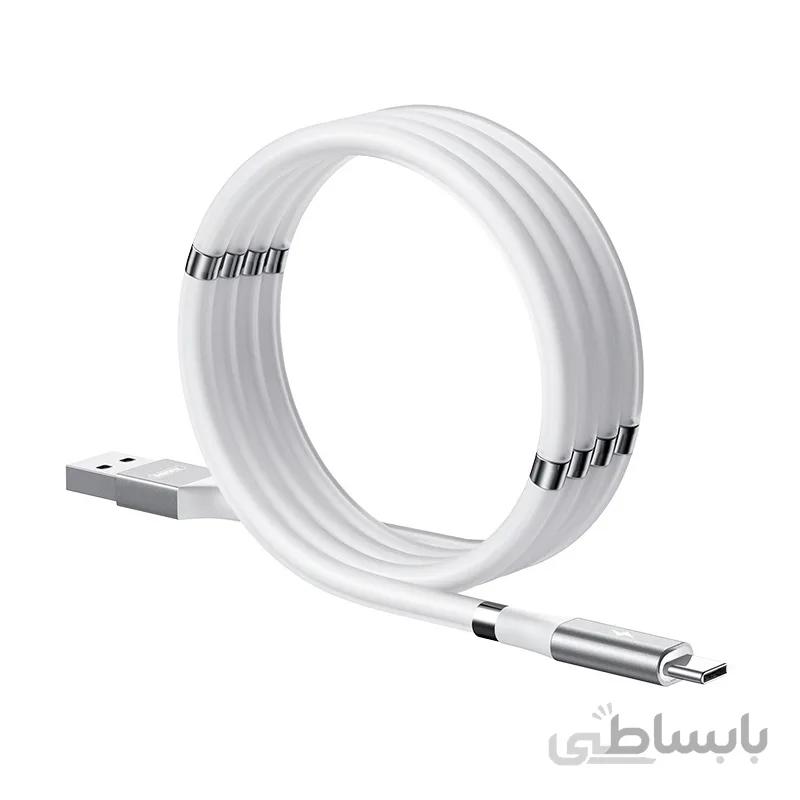 کابل تایپ سی مغناطیسی جمع شونده مدل FAST