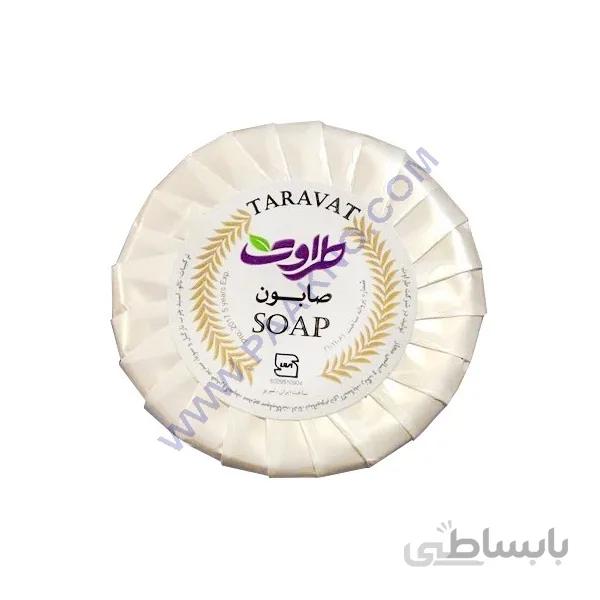 صابون هتلی 16 گرمی پليسه ای طراوت- بسته 300 تایی