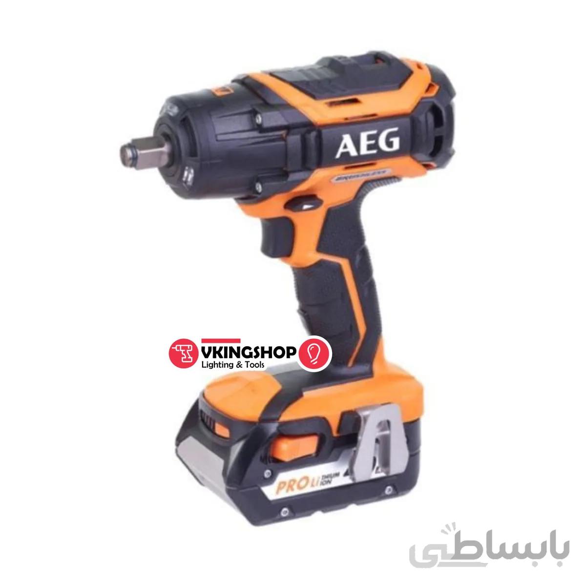 آچار بکس ضربه ای 18 ولت درایو 1/2 اینچ آاگ مدل BSS18C12Z BL