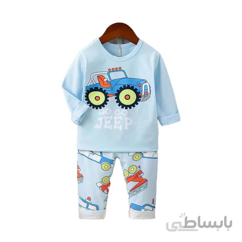 بلوز شلوار راحتی طرح JEEP