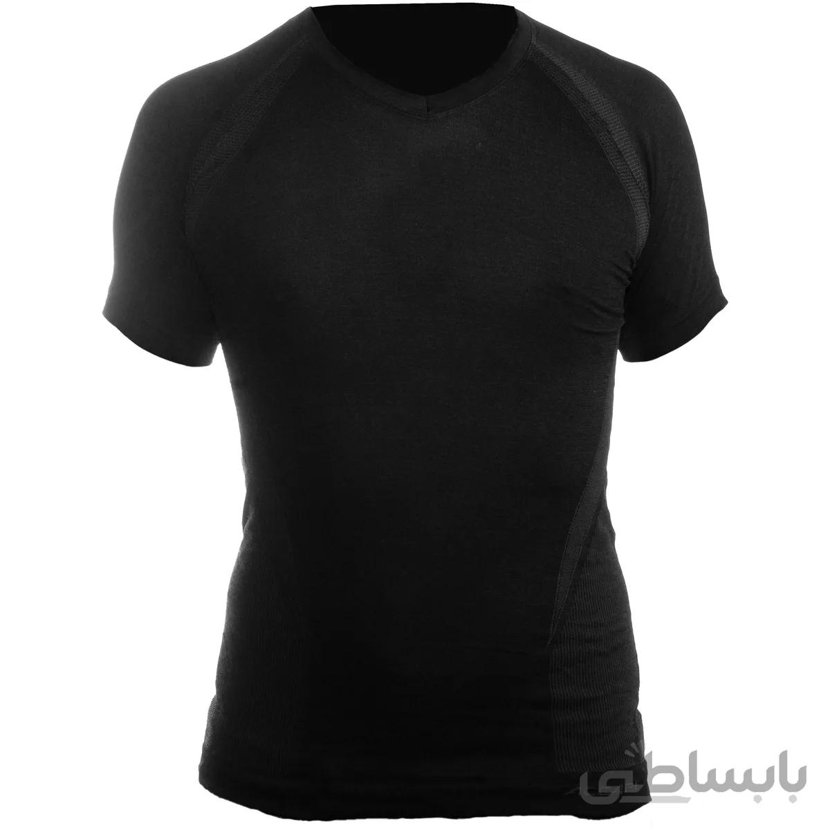تی شرت مشکی -خاکستری آکاپی Accapi Skin-Tech Medium Grey