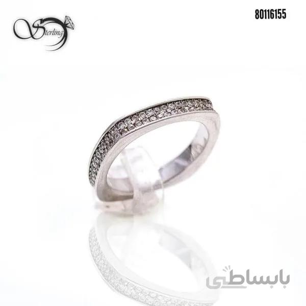 رینگ نقره مربعی کد:۱۱۴۴