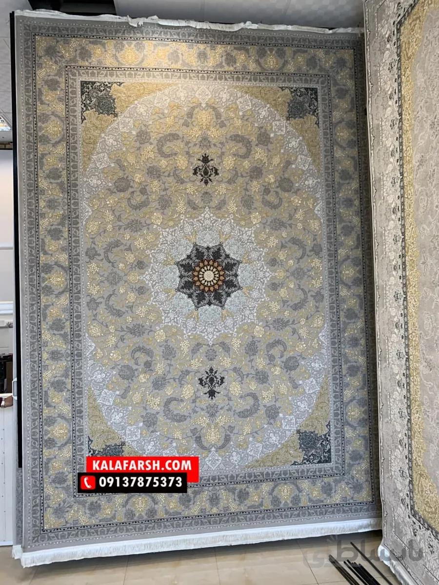 فرش زیبای اصفهان 1000 شانه برجسته