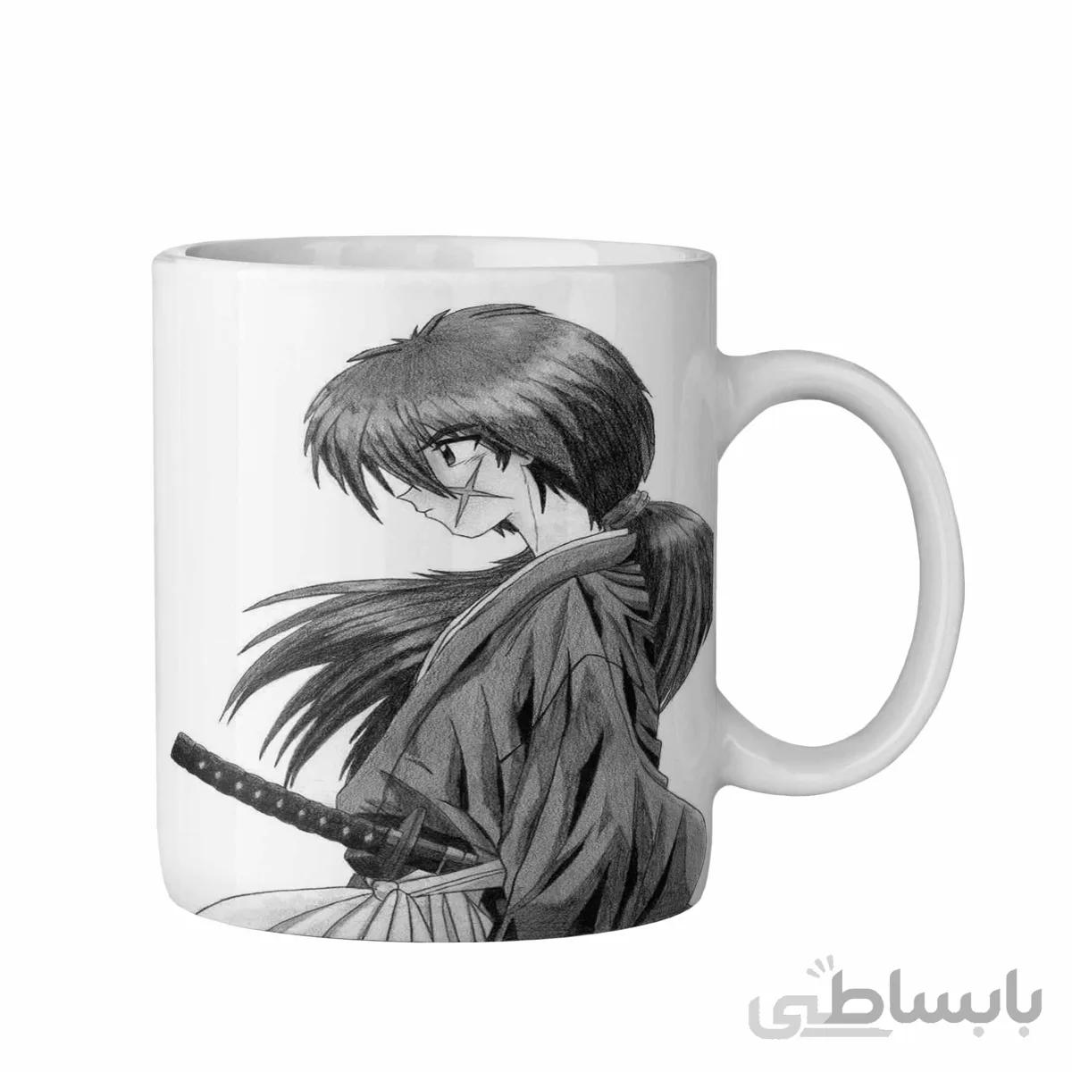 ماگ طرح انیمه رورونی کنشین Rurouni Kenshin کد KCT10458