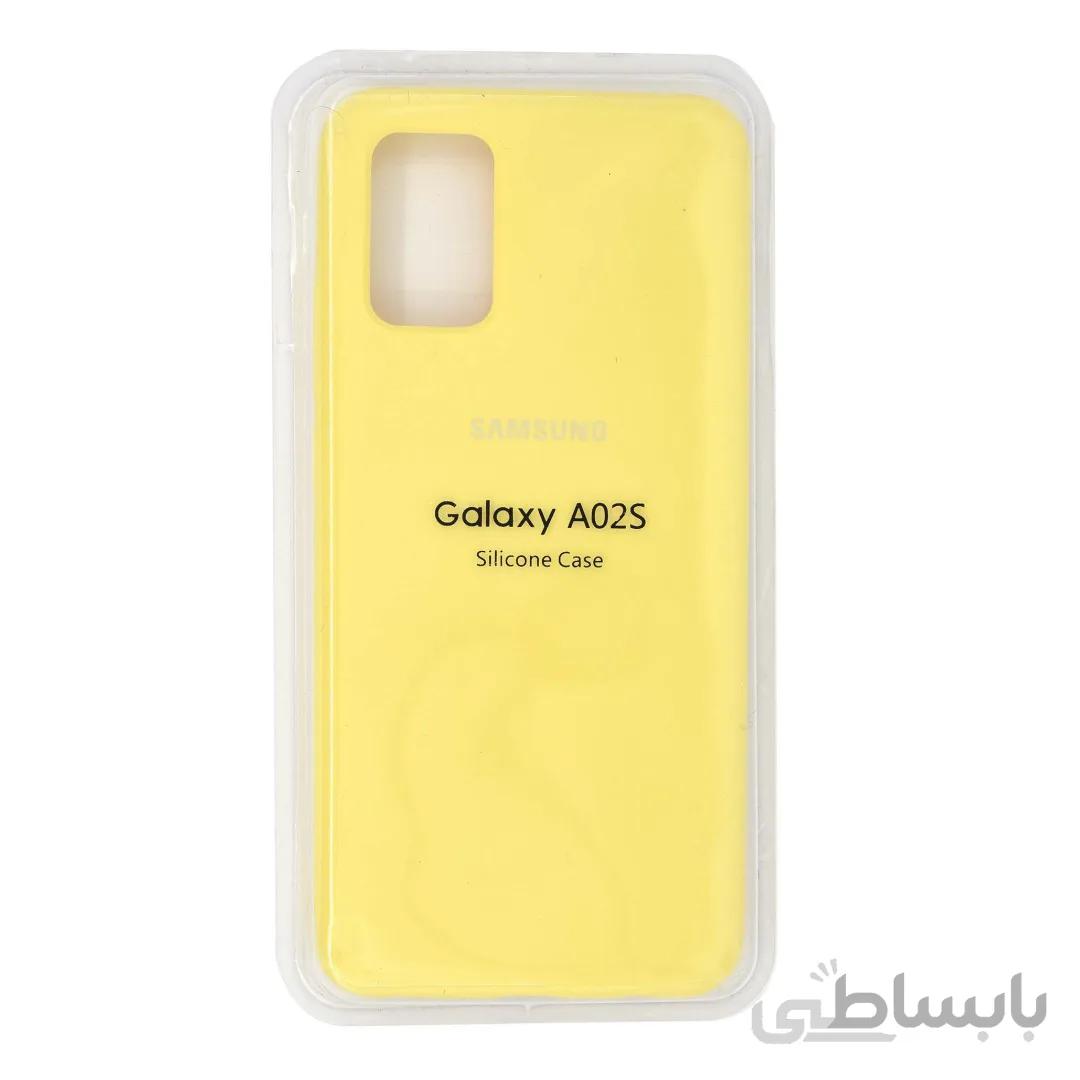 قاب گوشی سامسونگ Galaxy A02s سیلیکونی اورجینال زیر بسته مدل Nobel Plus-2
