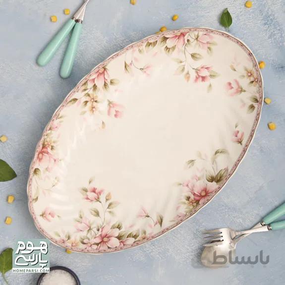 دیس بیضی گلدار گلدکیشدیس بیضی گلدار گلدکیش
