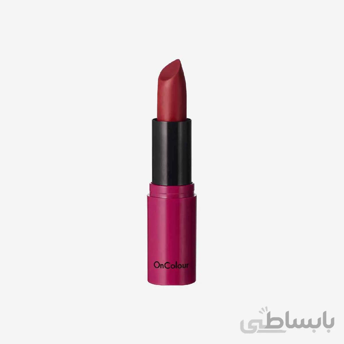 رژلب مات آنکالر 39806 ا OnColour Brick Red 39806