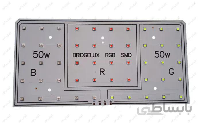 برد ال ای دی 50 وات RGB