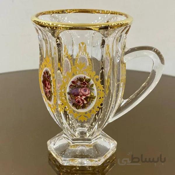 فنجان چای خوری طرح رز کد 590329