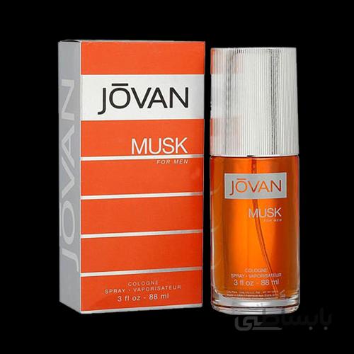 ادو کلن مردانه جوان مدل Musk حجم 88 میل ا Jovan Musk Eau De Cologne For Men 88ml