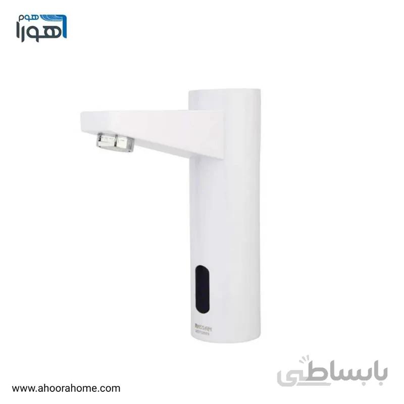 شیر روشویی چشمی راسان مدل ترنم سفید RASSAN