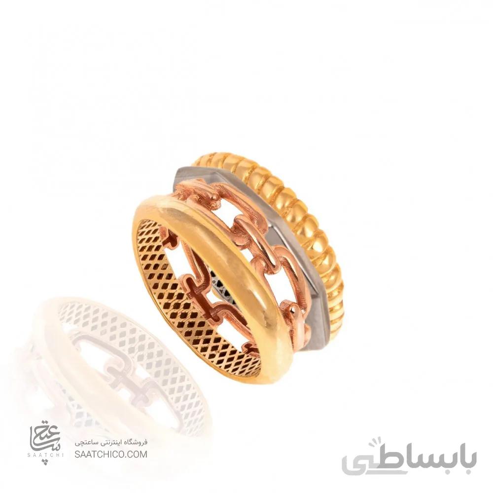 انگشتر طلا طرح ست چهارتایی دیوید یورمن کد CR462