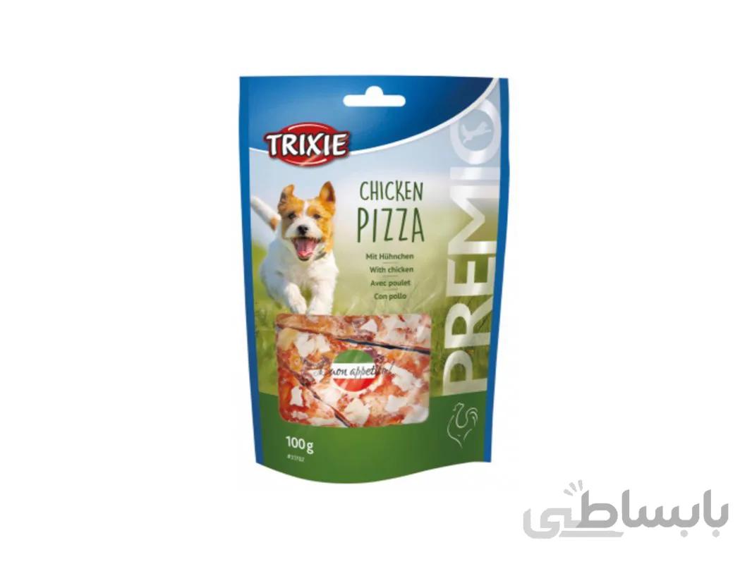 تشویقی تریکسی سگ ۱۰۰گرمی مدل CKICKEN PIZZA