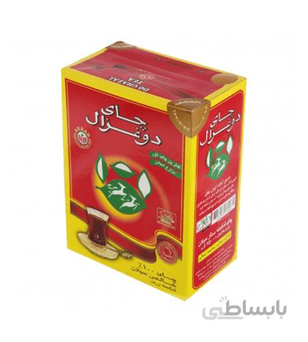 چای سیلان دوغزال ساده بسته بندی 250 گرمی