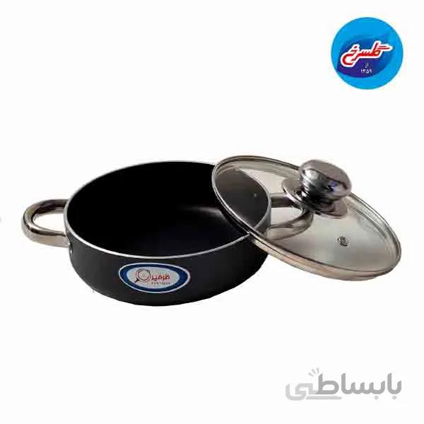 تابه ظرفیران سایز ۲۰ دودسته استیل