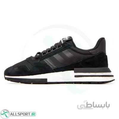کتانی رانینگ زنانه آدیداس Adidas ZX 500 RM Black White