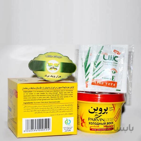 موم سرد پروین حاوی عصاره عسل