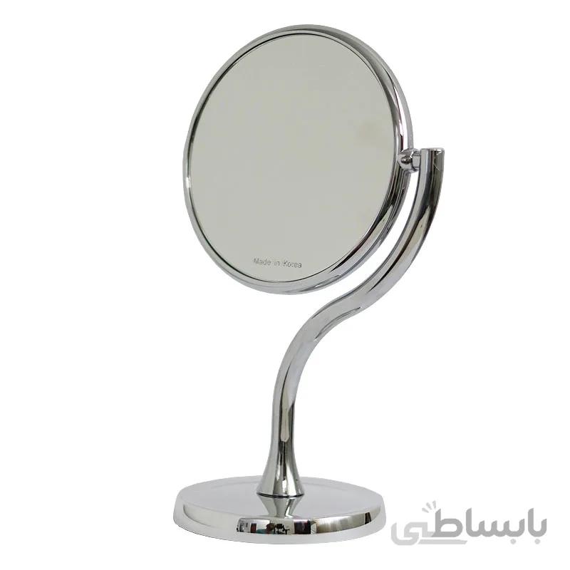 آینه رومیزی نقره ای کره ای 7X مدل HM-461