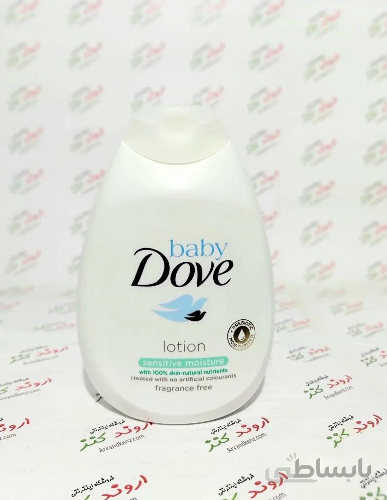 لوسیون بدن کودک داو Dove مدل Sensitive Moisture