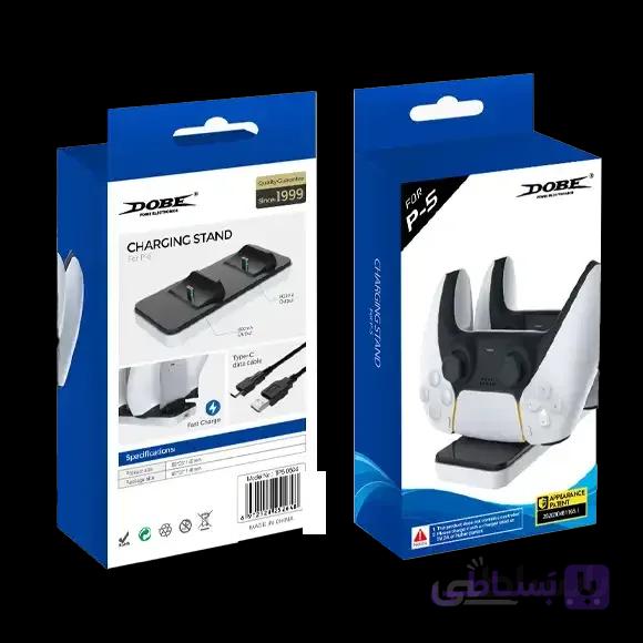 پایه شارژر DOBE PS5 DUALSENSE TP5-0504 - طرح White