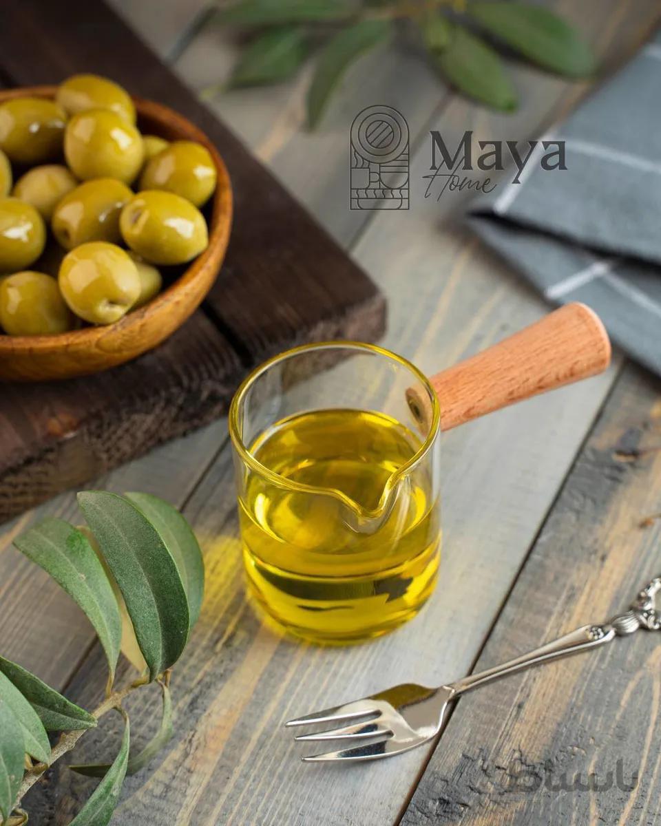 ظرف سرو دسته دار كد٠٠١٠
